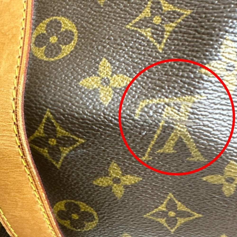 LOUIS VUITTON Authentic Brown Monogram Canvas Keepall 45 Boston Bag - Picture 13 of 15